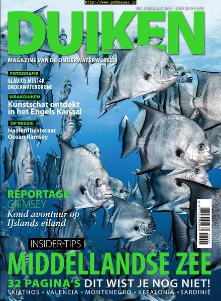 Duiken – juni 2019 Cover