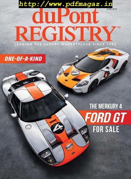 duPont Registry – June 2019 Cover