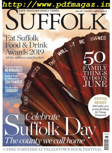EADT Suffolk – June 2019 Cover