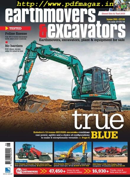 Earthmovers & Excavators – July 2019 Cover