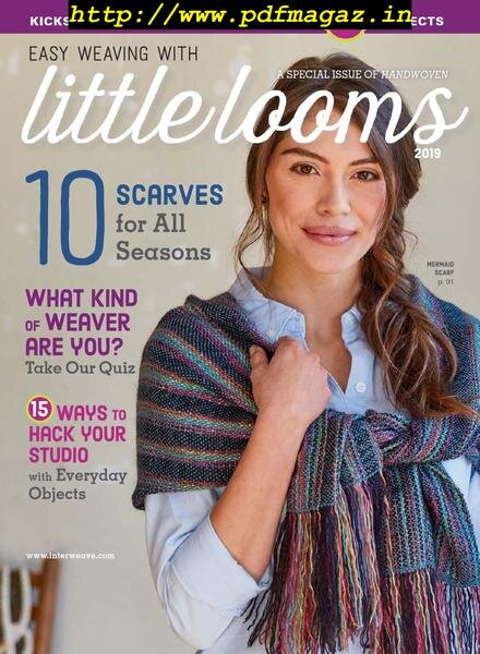 Easy Weaving with Little Looms – April 2019 Cover