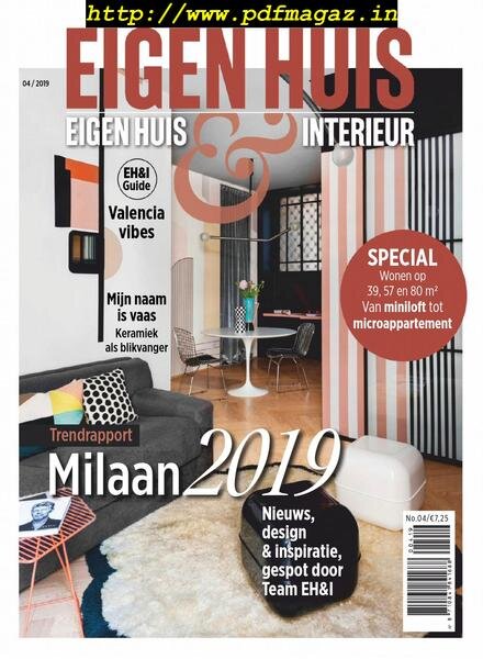 Eigen Huis & Interieur – april 2019 Cover