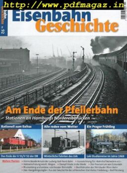 Eisenbahn Geschichte – Februar-Marz 2019