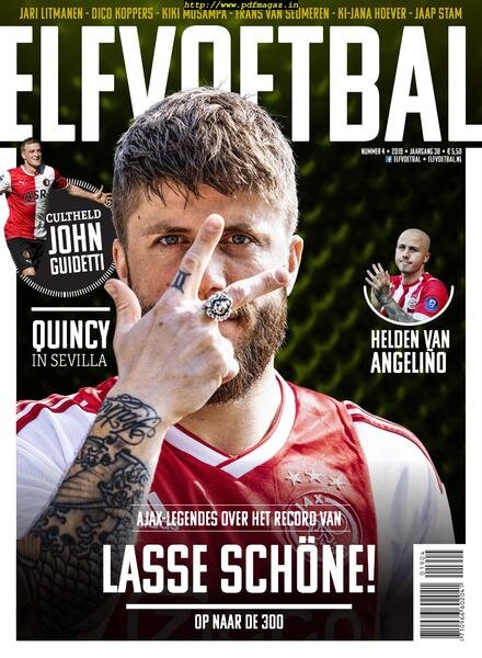 ELF Voetbal – april 2019 Cover