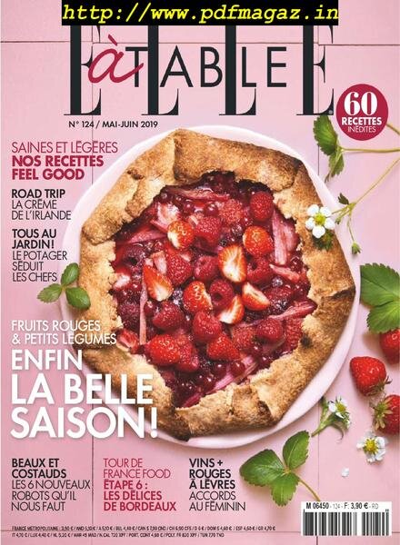 Elle a Table – mai 2019 Cover