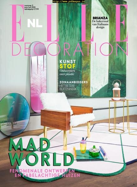 Elle Decoration Netherlands – mei 2019 Cover