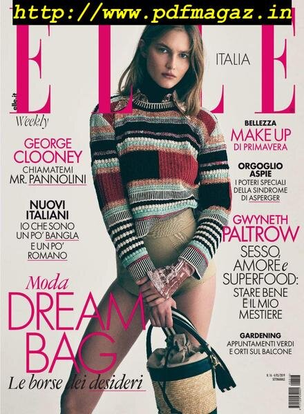 Elle Italia – 04 maggio 2019 Cover