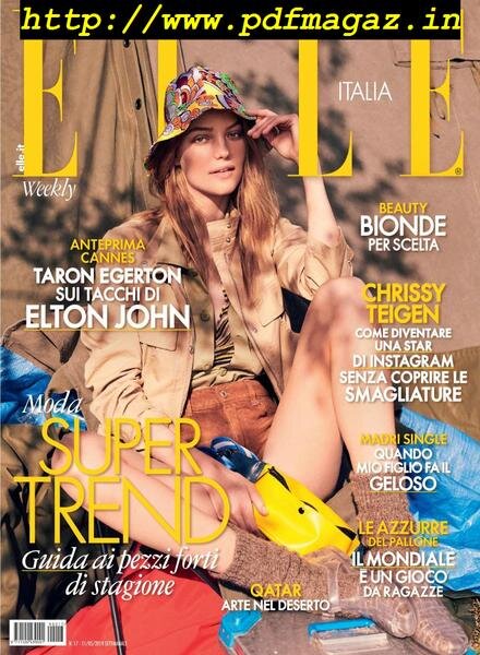 Elle Italia – 11 maggio 2019 Cover