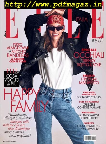 Elle Italia – 18 maggio 2019 Cover