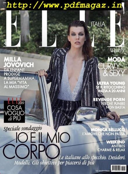 Elle Italia – 20 aprile 2019 Cover