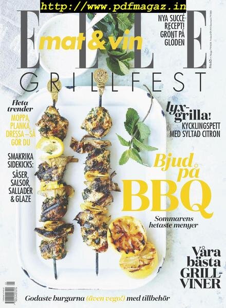 Elle Mat & Vin – maj 2019 Cover