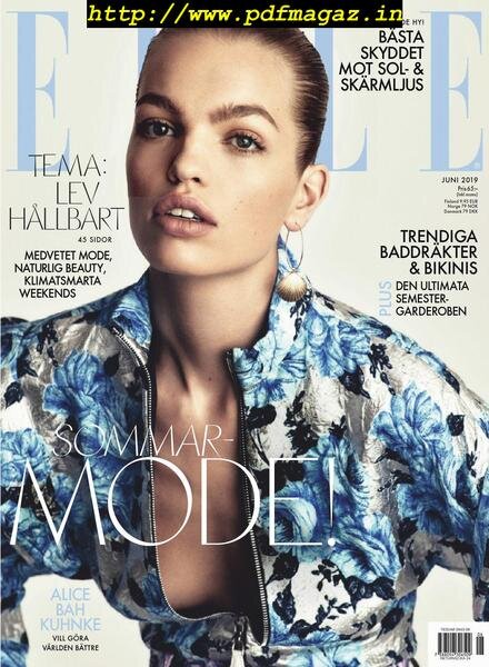 Elle Sweden – June 2019 Cover