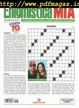 Enigmistica Mia – 11 Febbraio 2019