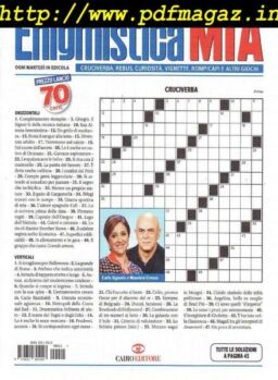 Enigmistica Mia – 18 Marzo 2019
