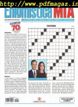 Enigmistica Mia – 4 Marzo 2019