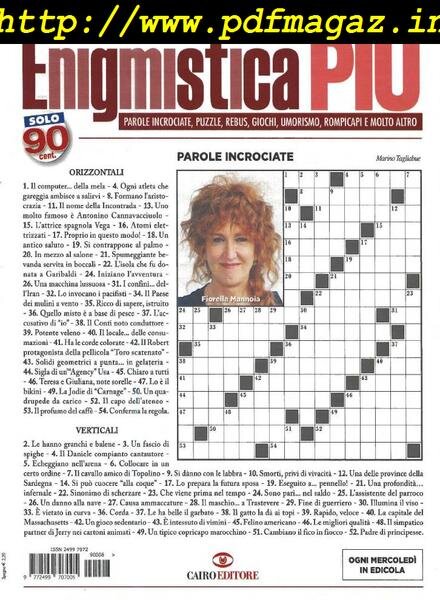 Enigmistica PIU – 27 Febbraio 2019 Cover