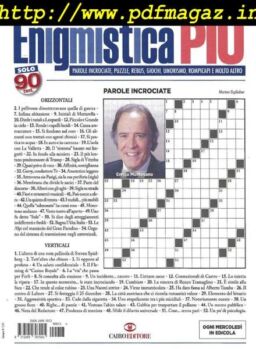 Enigmistica PIU – 3 Aprile 2019