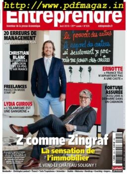 Entreprendre – avril 2019