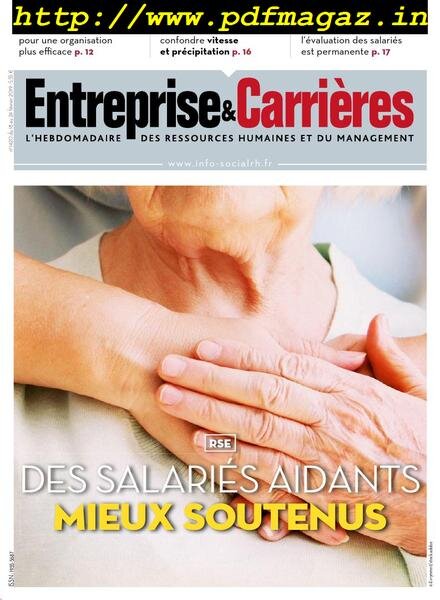 Entreprise & Carrieres – 18 fevrier 2019 Cover