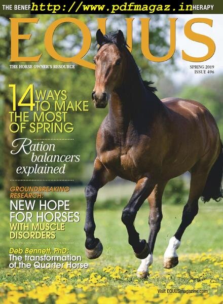 Equus – March 2019 Cover