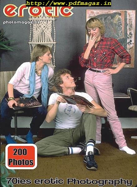 Erotics From The 70s Adult Photo Magazine – May 2019 Cover