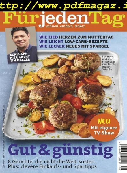 Essen & Trinken Fur jeden Tag – Mai 2019 Cover