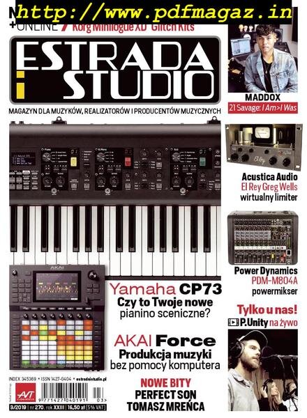 Estrada i Studio – Marzec 2019 Cover