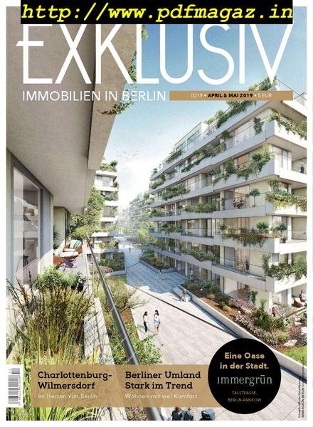 Exklusiv Immobilien in Berlin – April-Mai 2019 Cover