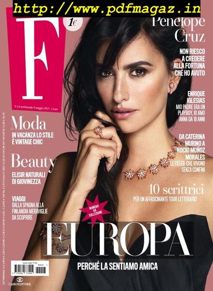 F – 8 Maggio 2019 Cover