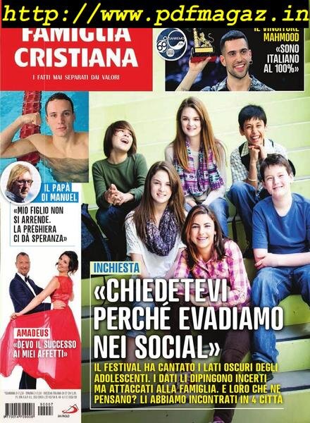 Famiglia Cristiana – 17 Febbraio 2019 Cover
