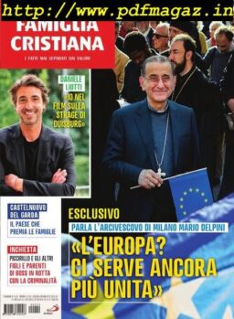 Famiglia Cristiana – 19 Maggio 2019