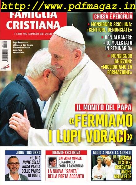 Famiglia Cristiana – 3 Marzo 2019 Cover