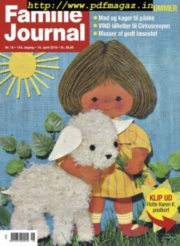 Familie Journal – 15 april 2019