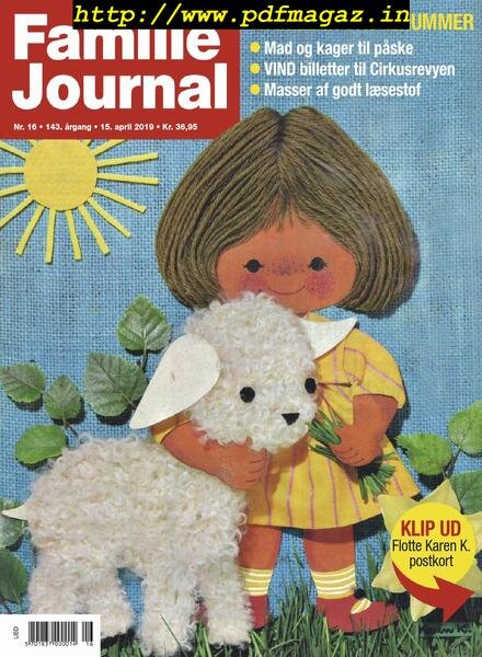 Familie Journal – 15 april 2019 Cover