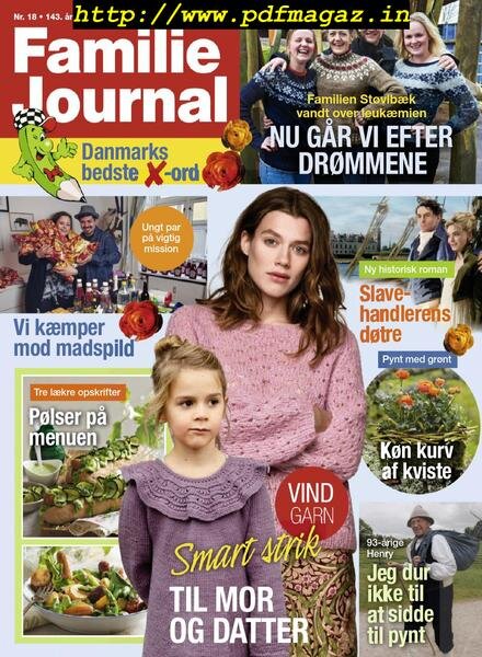Familie Journal – 29 april 2019 Cover