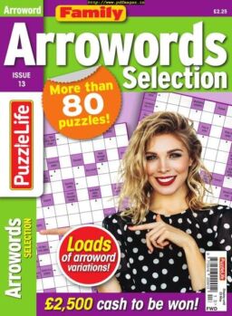 Family Arrowords Selection – 01 April 2019