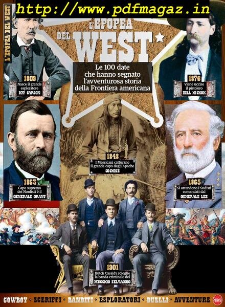 Far West Gazette Speciale – l’Epopea del West – Agosto-Settembre 2017 Cover