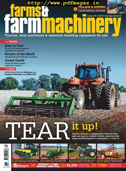 Farms and Farm Machinery – March 2019 Cover