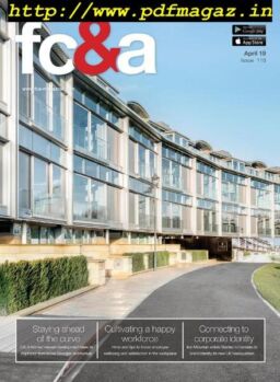 FC&AFuture Constructor & Architect – April 2019