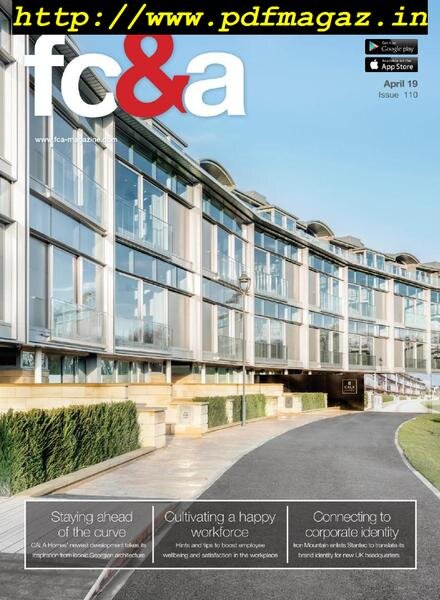 FC&AFuture Constructor & Architect – April 2019 Cover