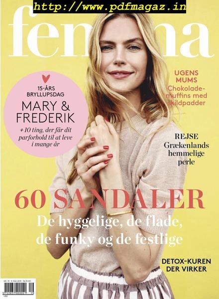 Femina Denmark – 09 May 2019 Cover