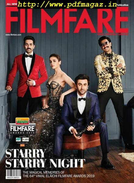 Filmfare – May 2019 Cover