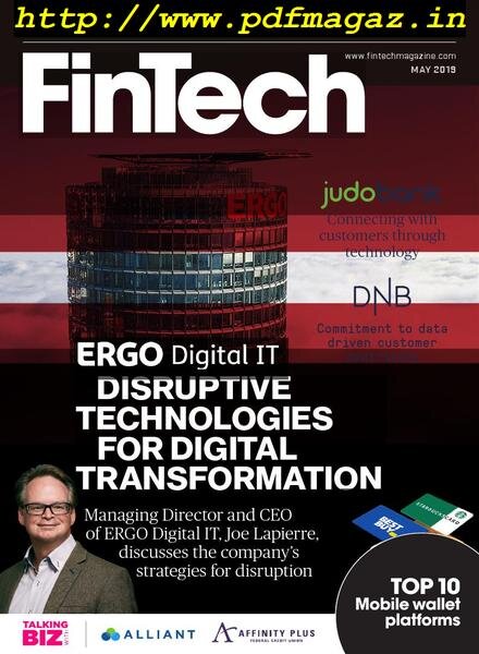 FinTech Magazine – May 2019 Cover