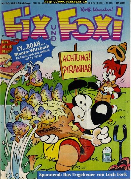 Fix & Foxi 90’s – Mai 2019 Cover