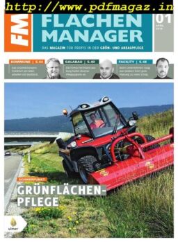 Flachenmanager – April 2019