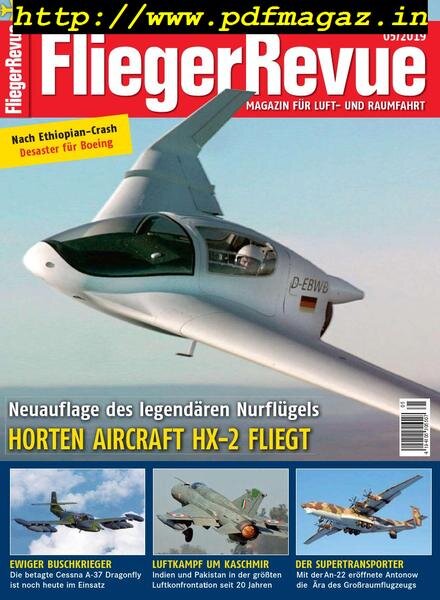 FliegerRevue – Mai 2019 Cover