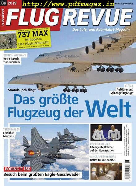 Flug Revue – Juni 2019 Cover
