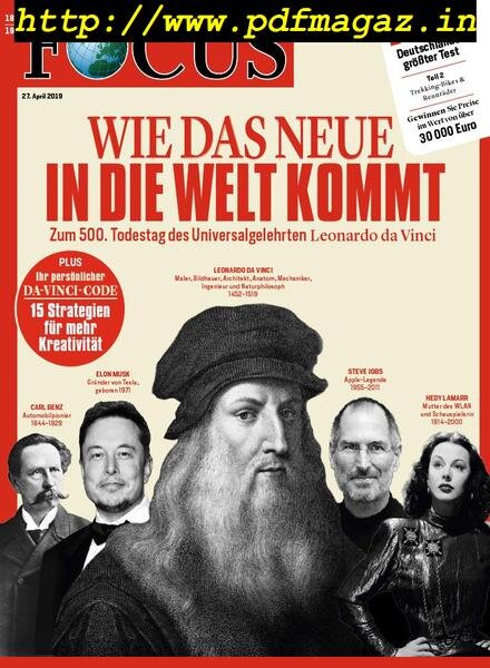 Focus – 27 April 2019 Cover