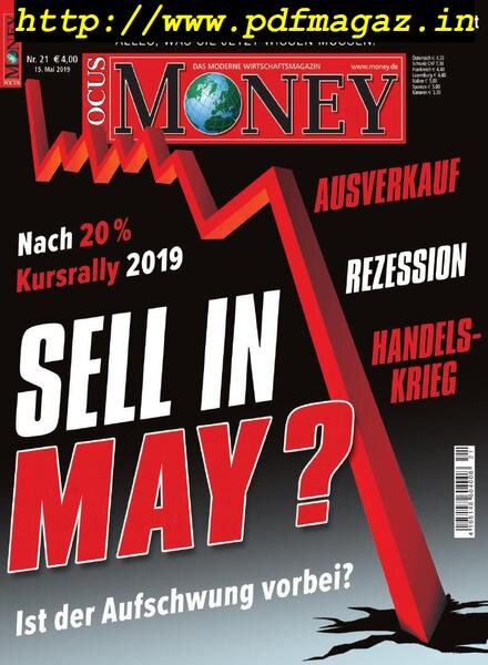 Focus Money – 15 Mai 2019 Cover