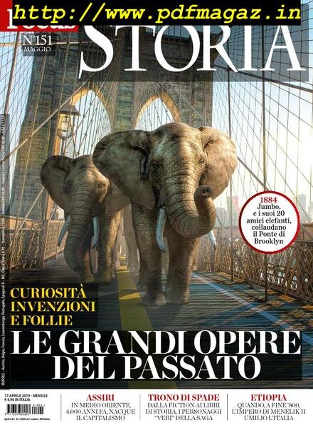 Focus Storia – Maggio 2019 Cover